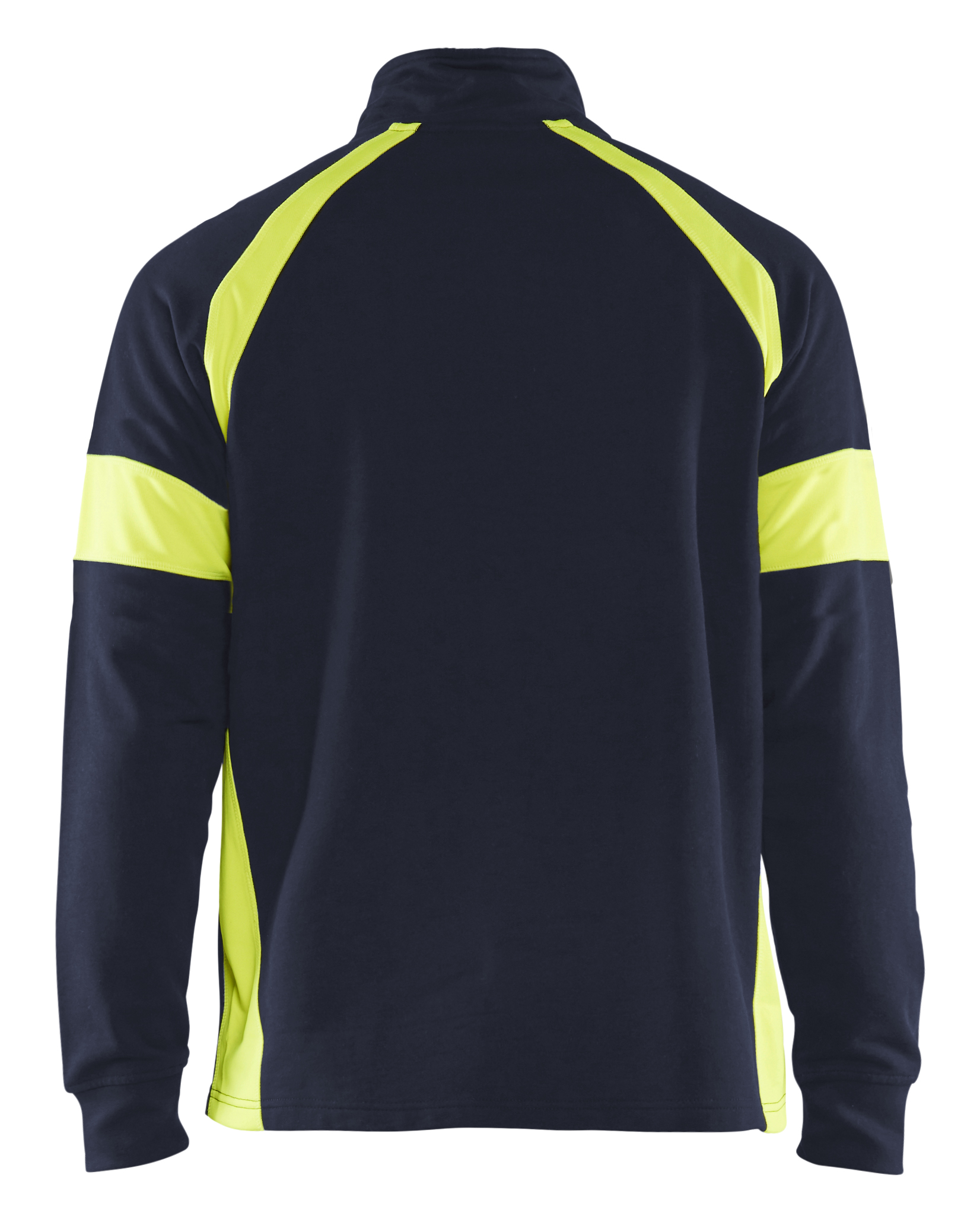Sweatshirt Half-Zip mit High Vis