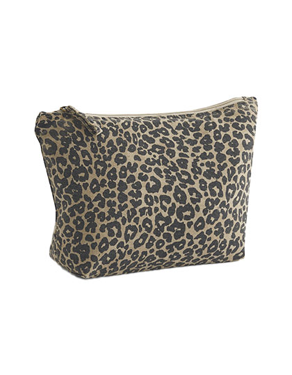 Tasche – Leopard Print Canvas Accessory Bag