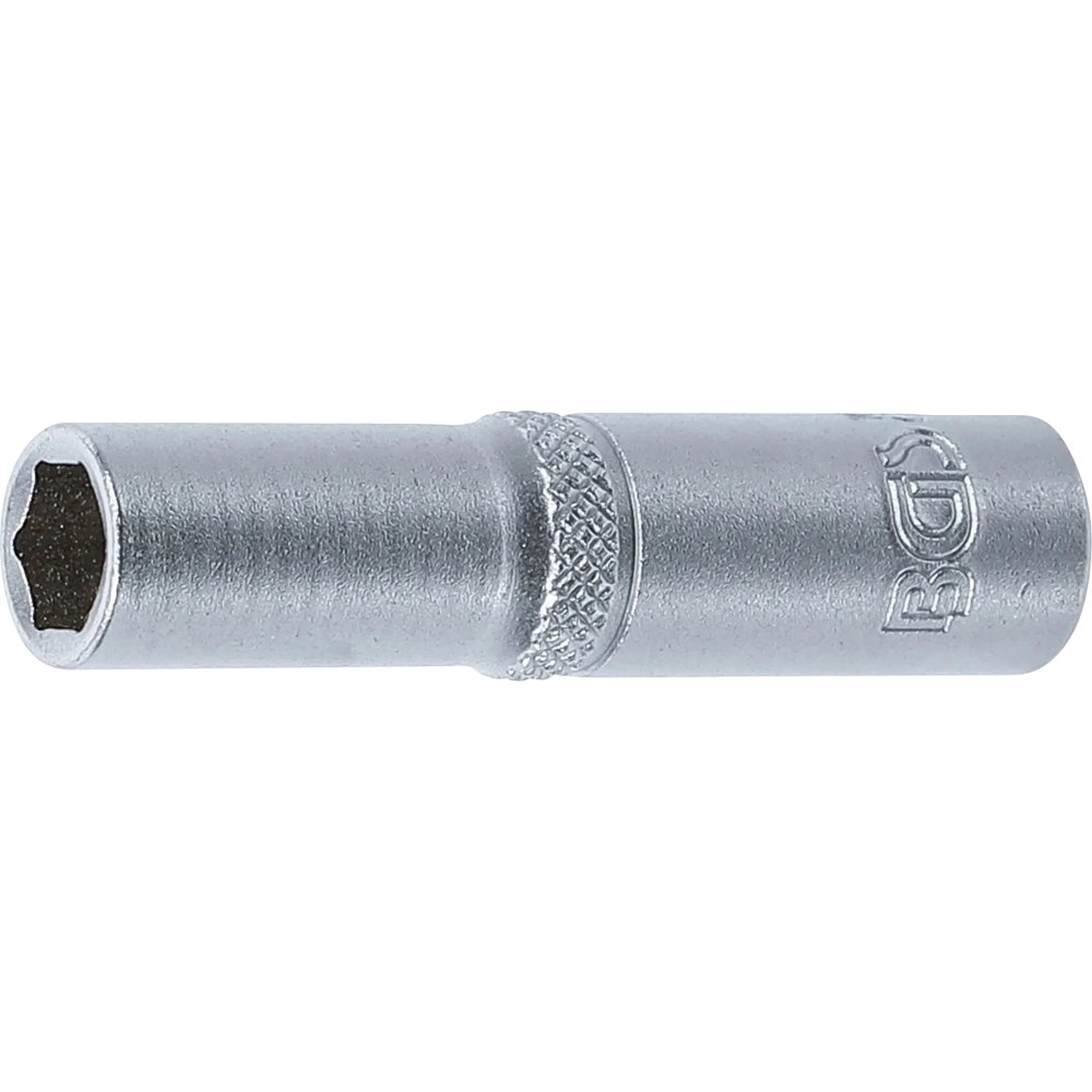 Steckschlüssel-Einsatz Sechskant, tief, Antrieb Innenvierkant 6,3 mm (1/4"), SW 7 mm