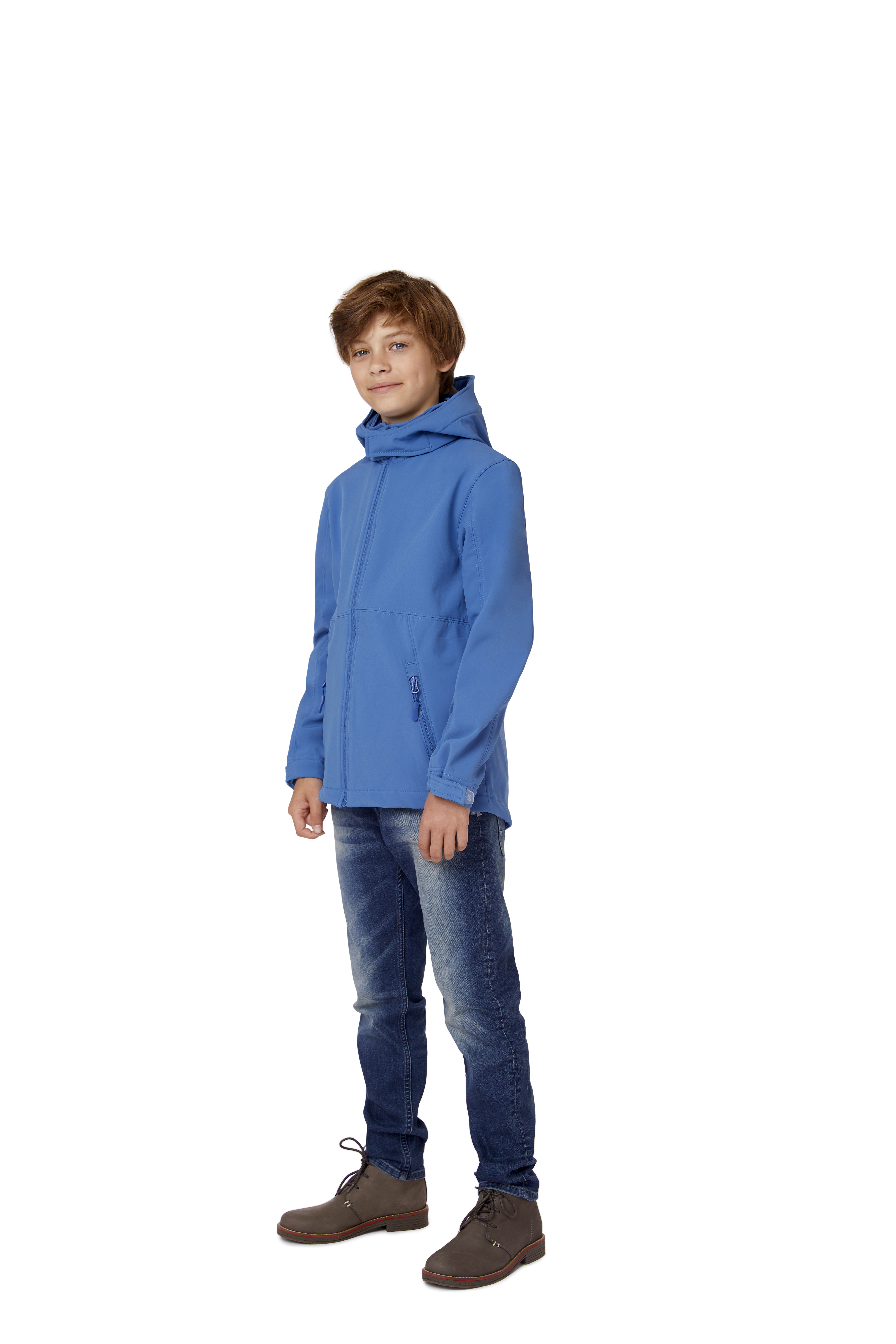 Kids´ Hooded Softshell Jacket
