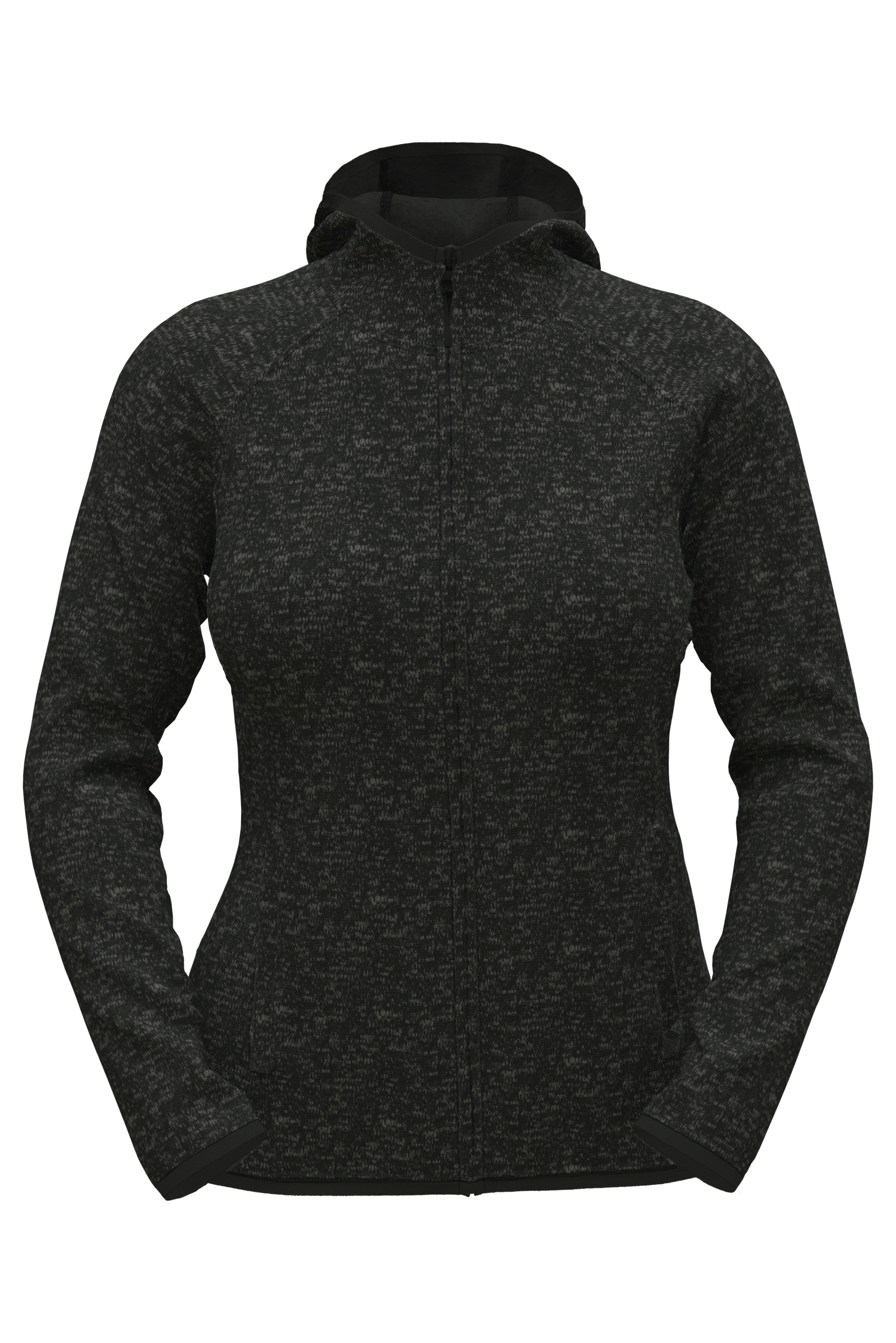 Lux Hooded Knitfleece Jacket Women