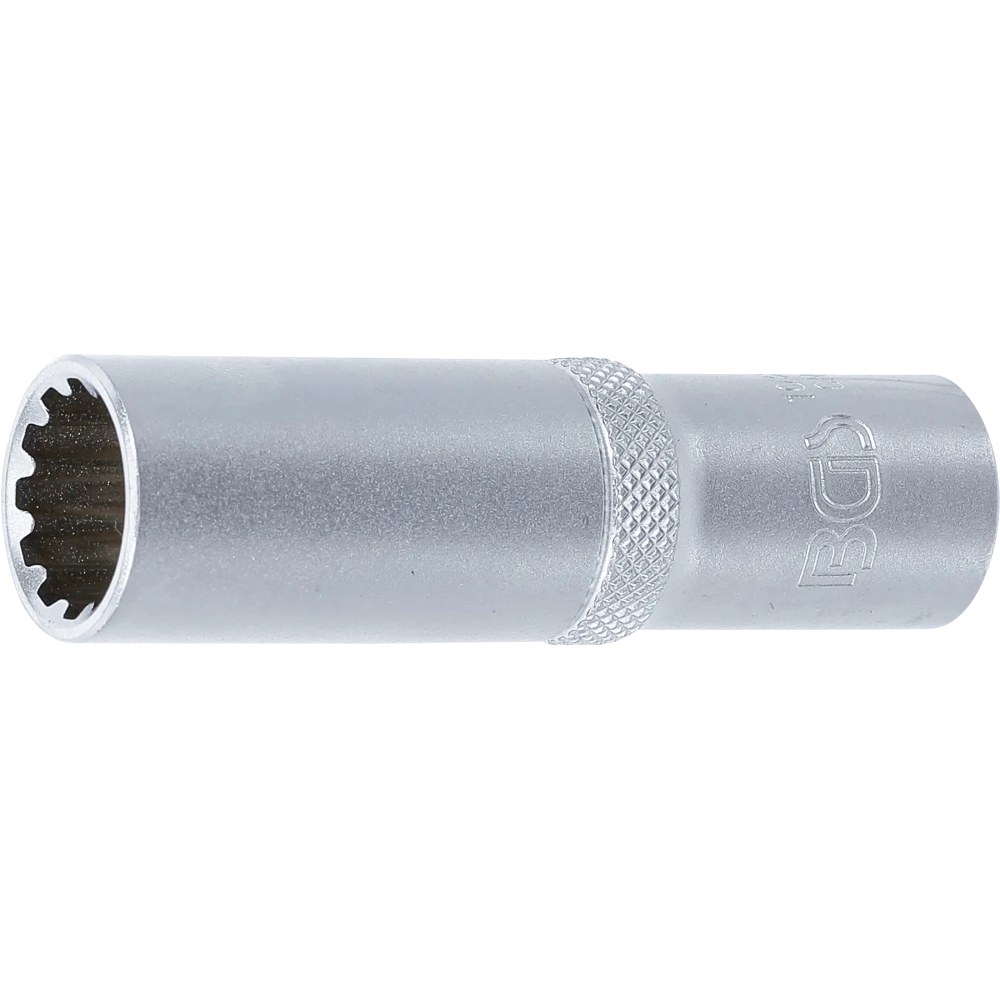Steckschlüssel-Einsatz Gear Lock, tief, Antrieb Innenvierkant 12,5 mm (1/2"), SW 15 mm