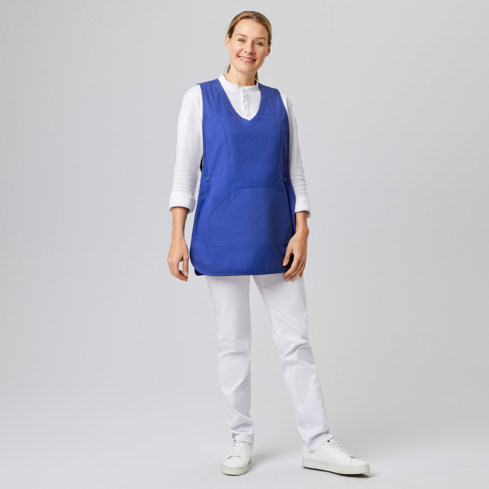 Überwurfschürze, royal blue