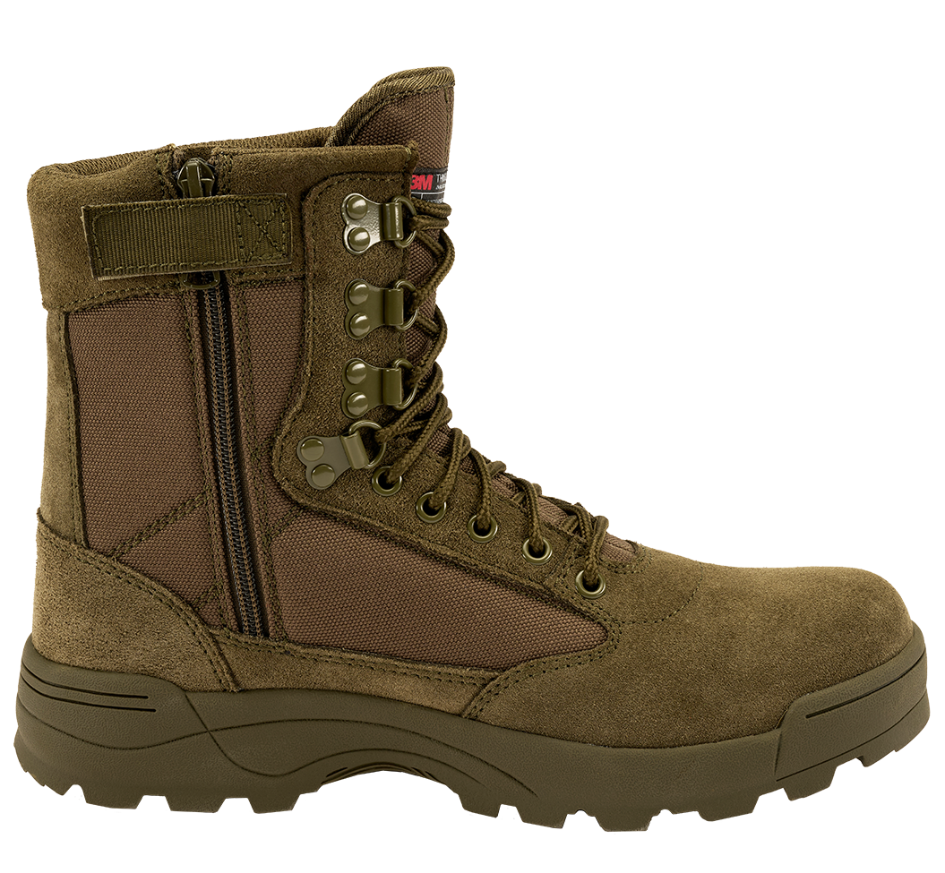 Tactical Boots Zipper