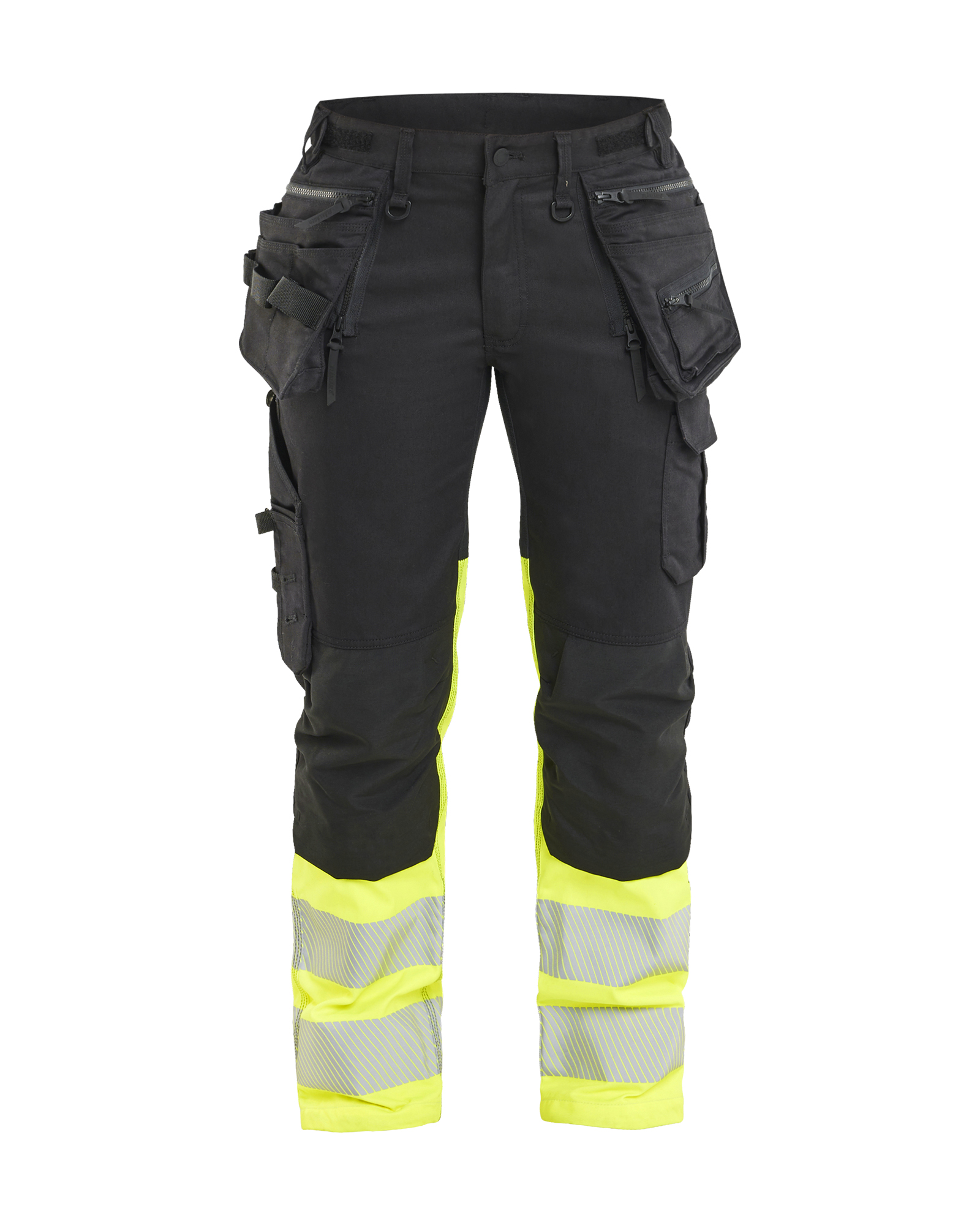 Damen High Vis Arbeitshose Stretch