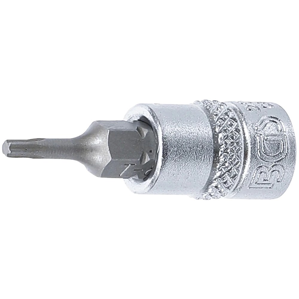 Bit-Einsatz, Antrieb Innenvierkant 6,3 mm (1/4"), T-Profil (für Torx) T8