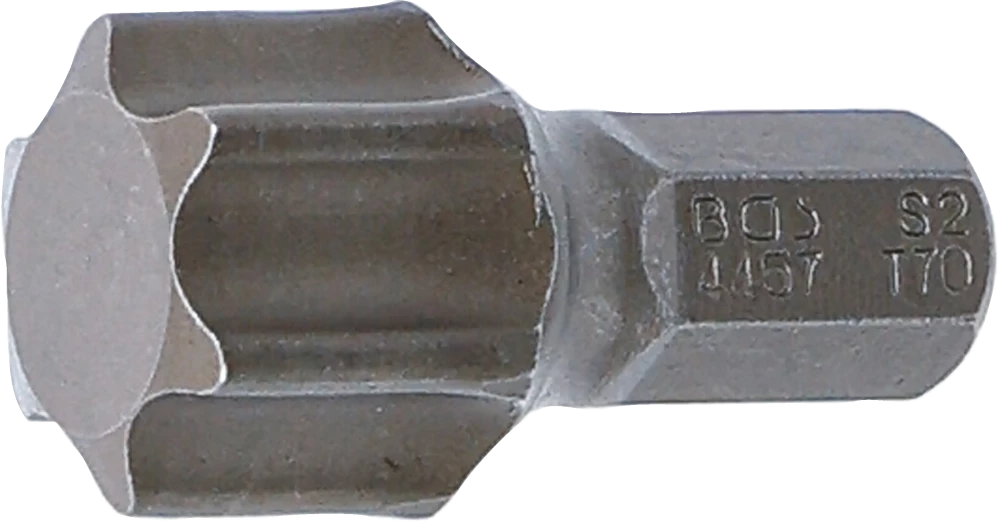 Bit, Länge 30 mm, Antrieb Außensechskant 8 mm (5/16"), T-Profil (für Torx) T70