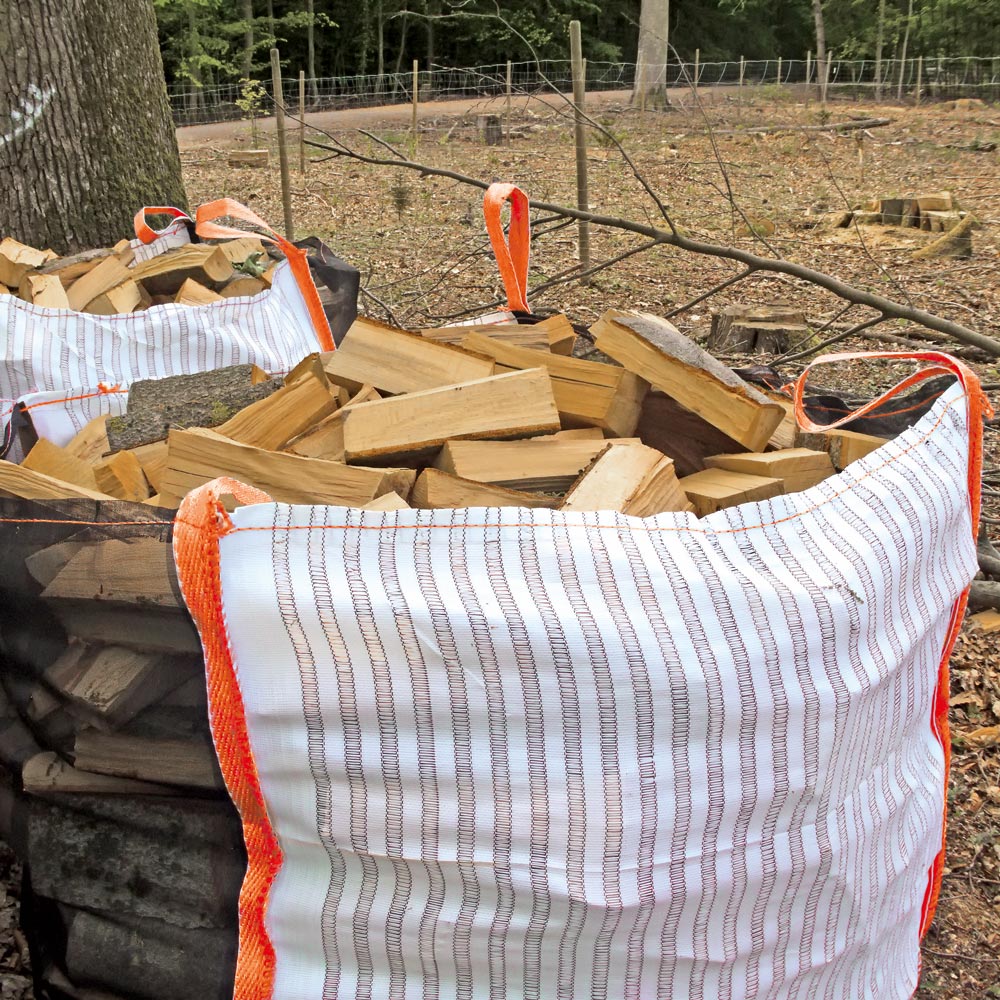 Kaminholz-Bag Tragkraft 1.000 KG
