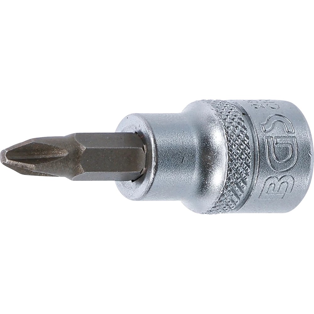 Bit-Einsatz, Antrieb Innenvierkant 10 mm (3/8"), Kreuzschlitz PH2