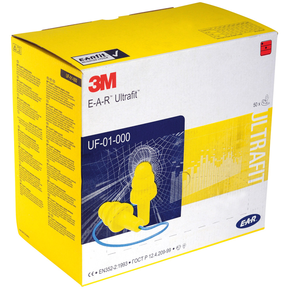 Feldtmann Ear-Gehörschutzstöpsel Ultrafit, 50 Paar