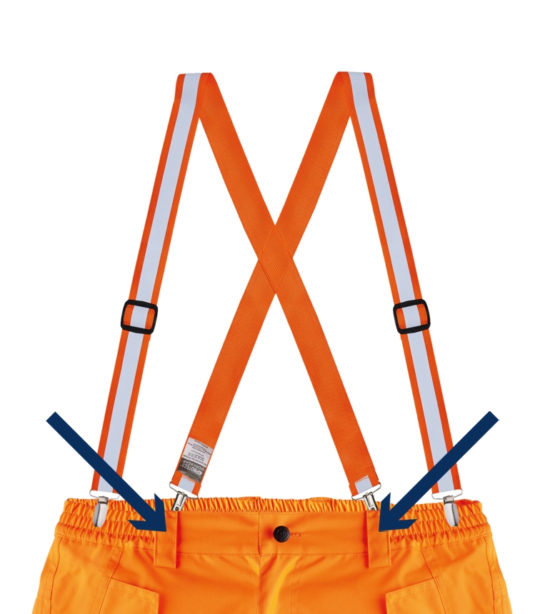 4PROTECT® Hosenträger orange