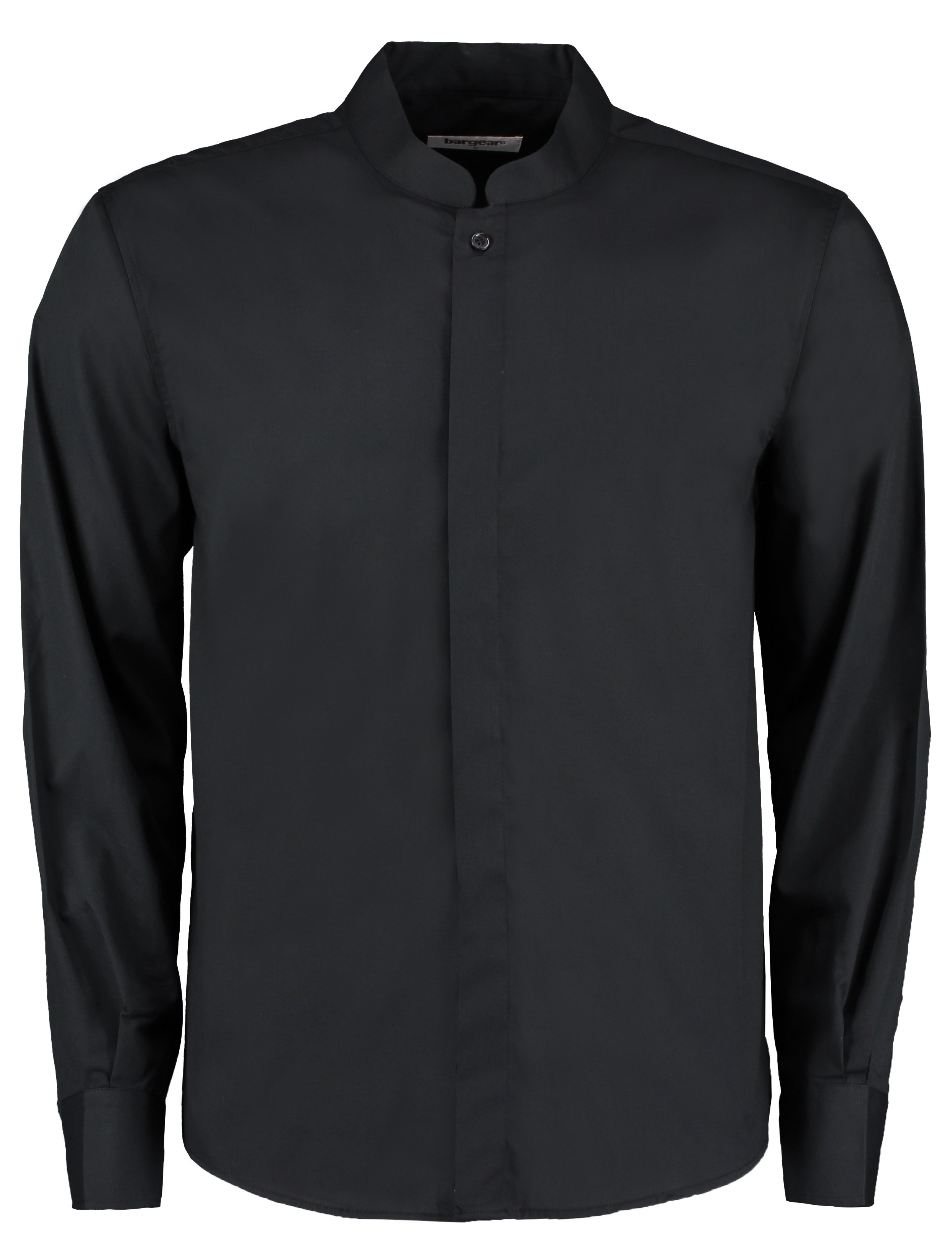 Hemd – Men´s Tailored Fit Mandarin Collar Shirt Long Sleeve