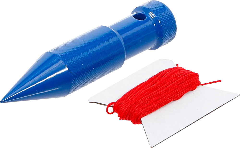 Senklot-Satz mit Schnur, 200 g, 6 m