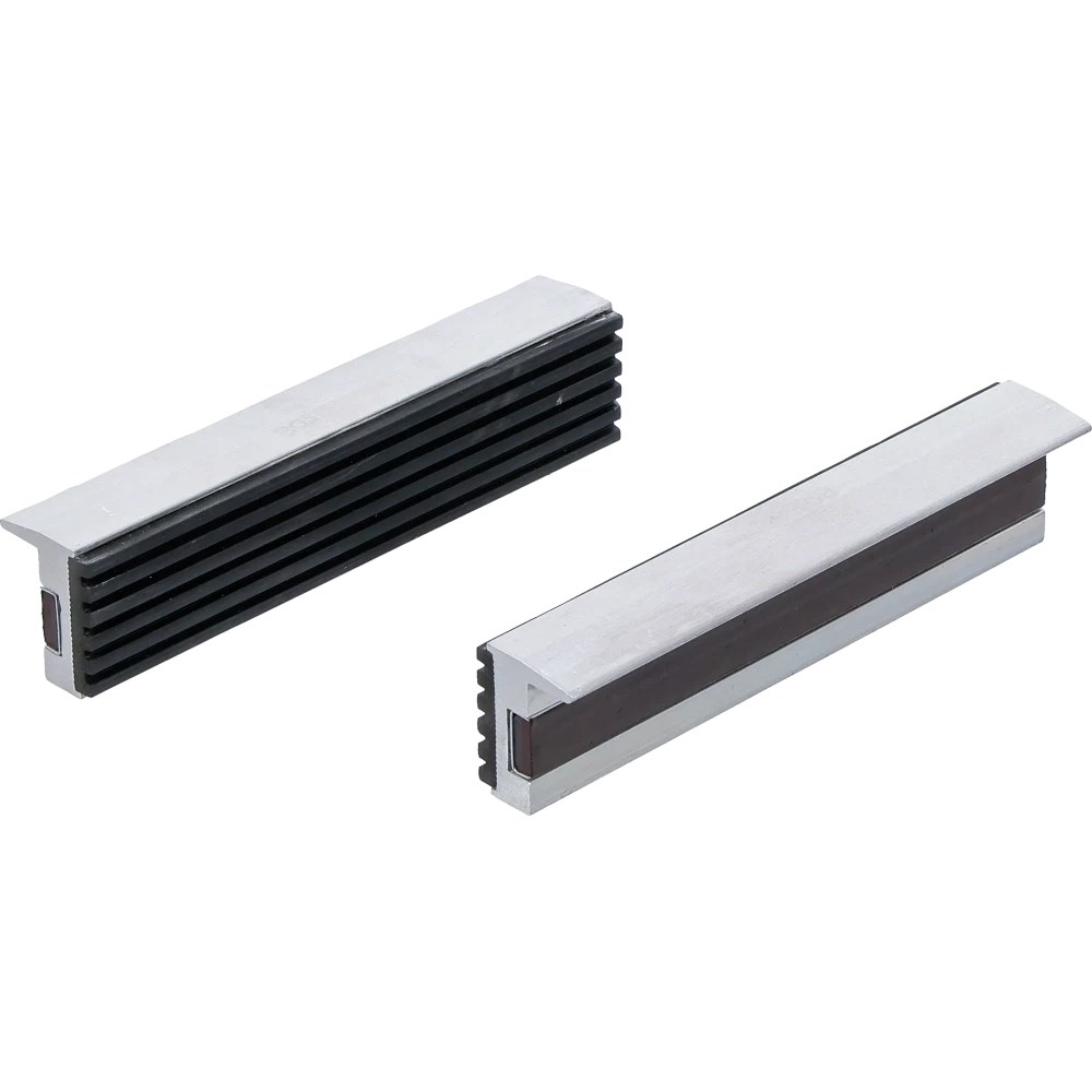 Schraubstock-Schutzbacken, Aluminium, Breite 125 mm, 2-tlg.