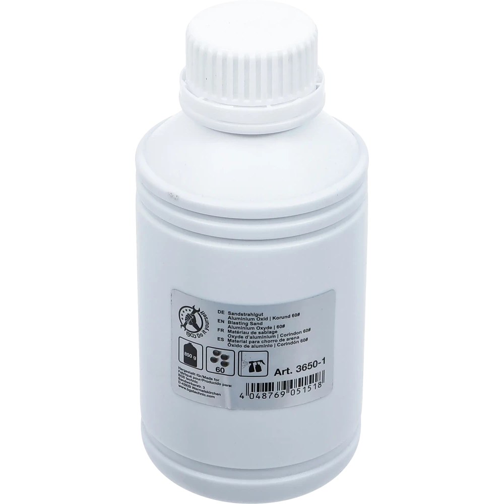 Sandstrahlgut, Aluminium Oxid, Korund 60#, 850 g