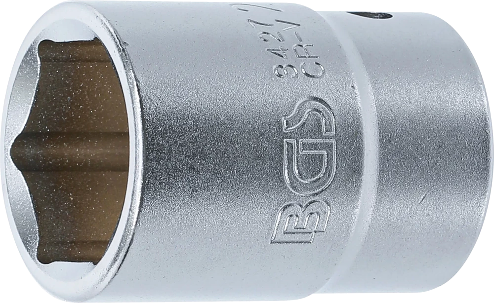 Steckschlüssel-Einsatz Sechskant, Antrieb Innenvierkant 20 mm (3/4"), SW 27 mm