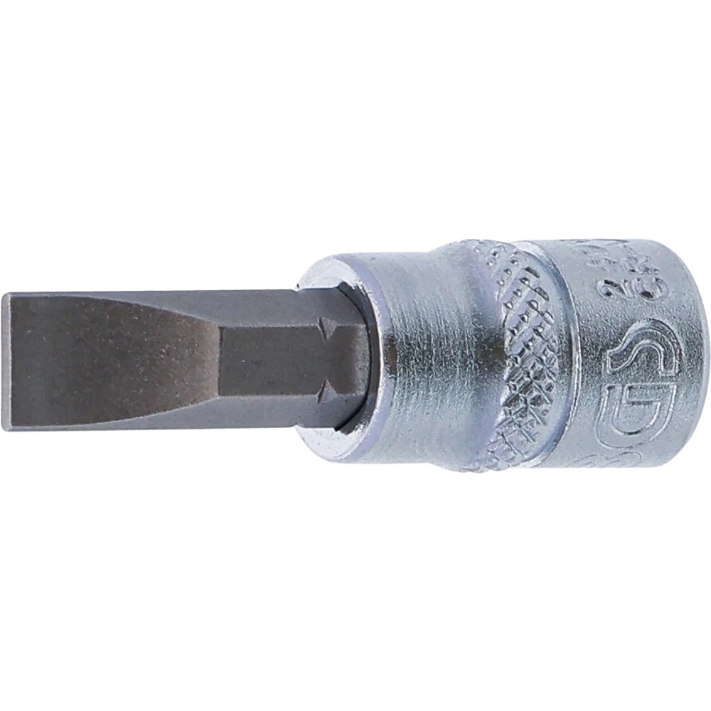 Bit-Einsatz, Antrieb Innenvierkant 6,3 mm (1/4"), Schlitz 7 mm