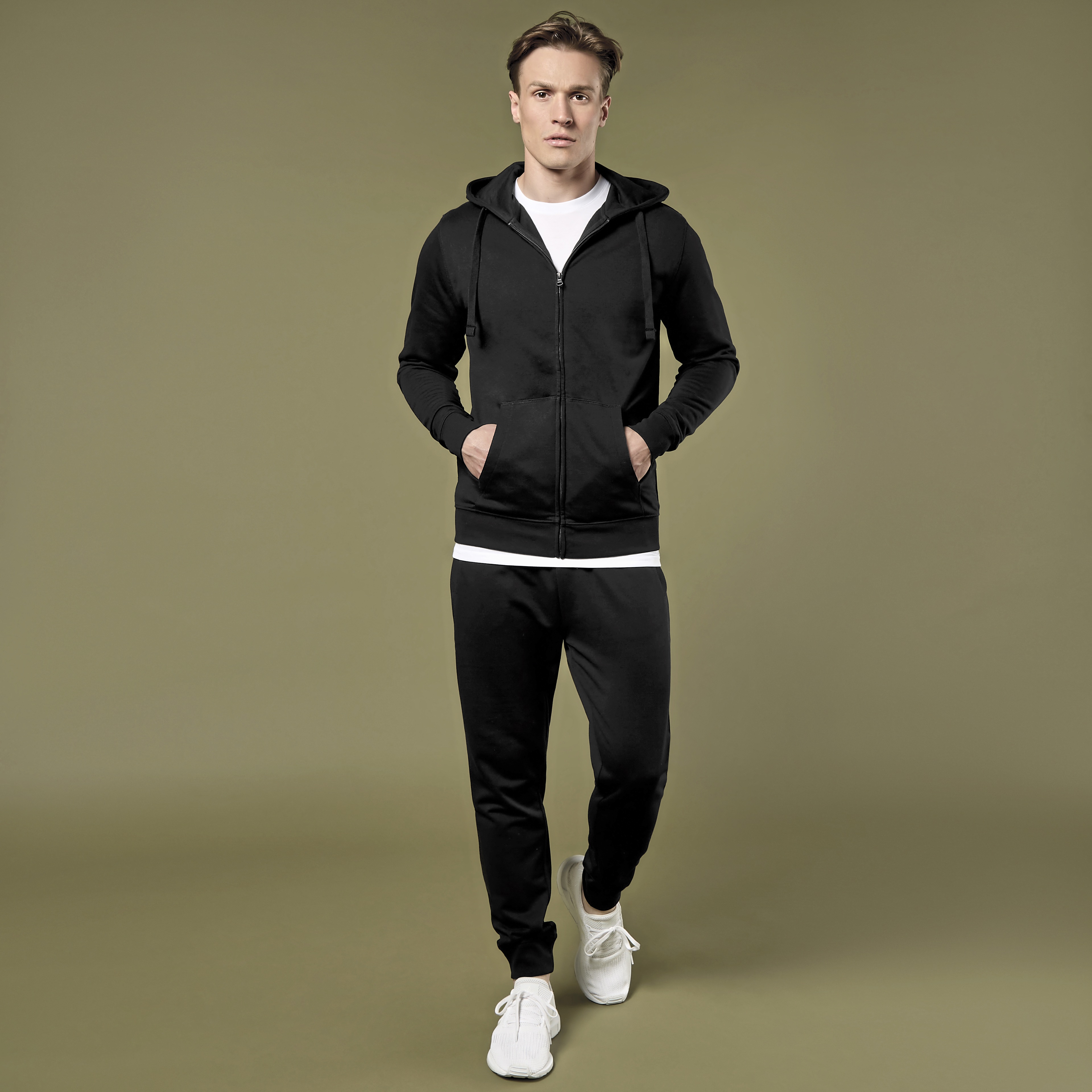 Regular Fit Superwash 60° Zipped Hoodie