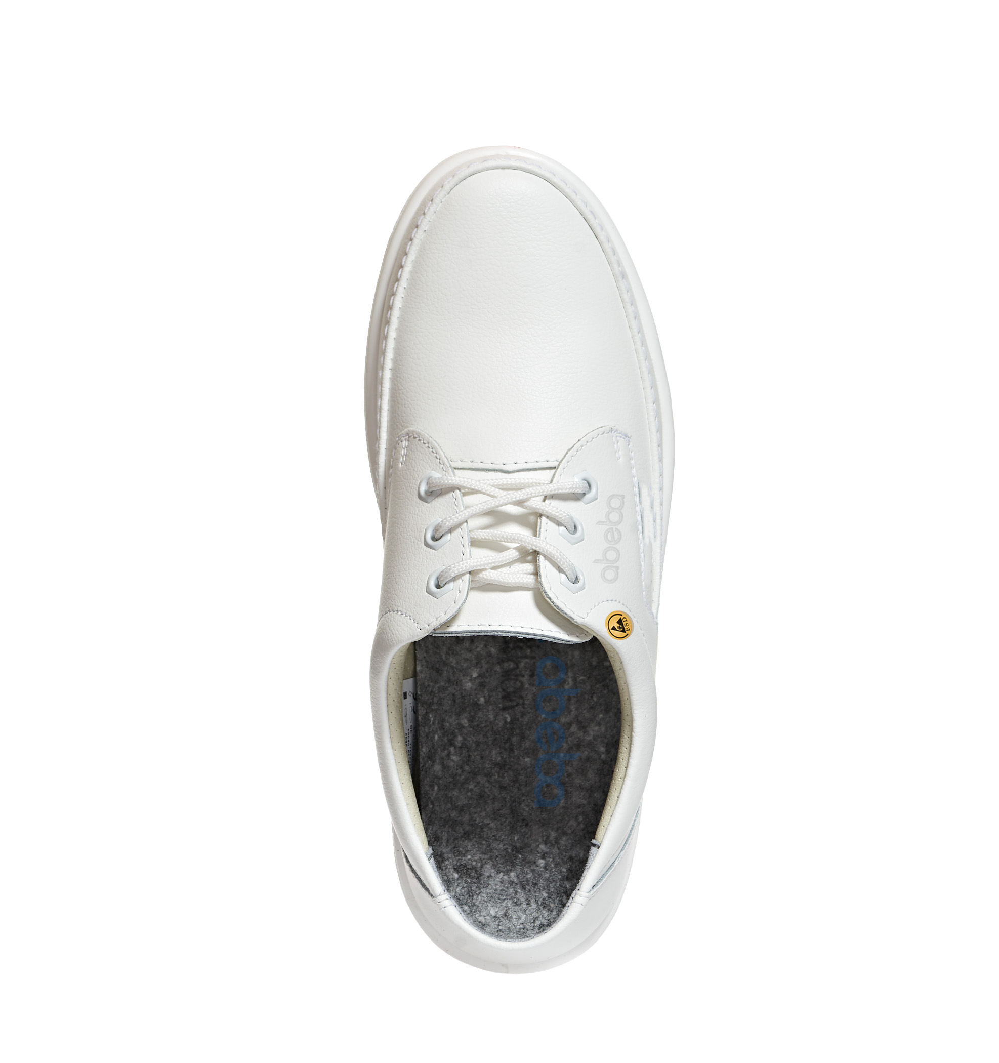 Abeba O2 Berufshalbschuh AIR CUSHION weiß ESD