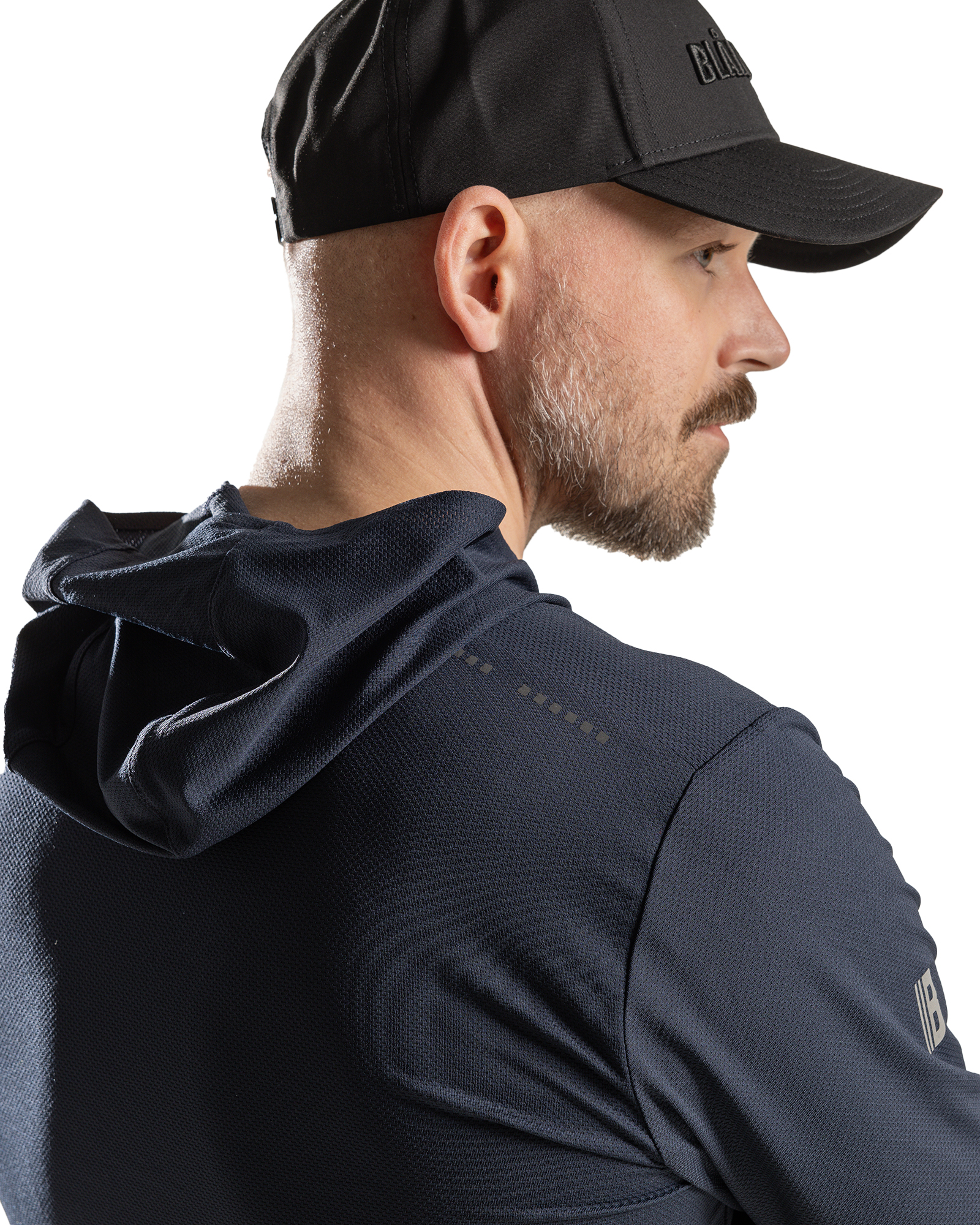 UV Funktions Langarmshirt mit Kapuze