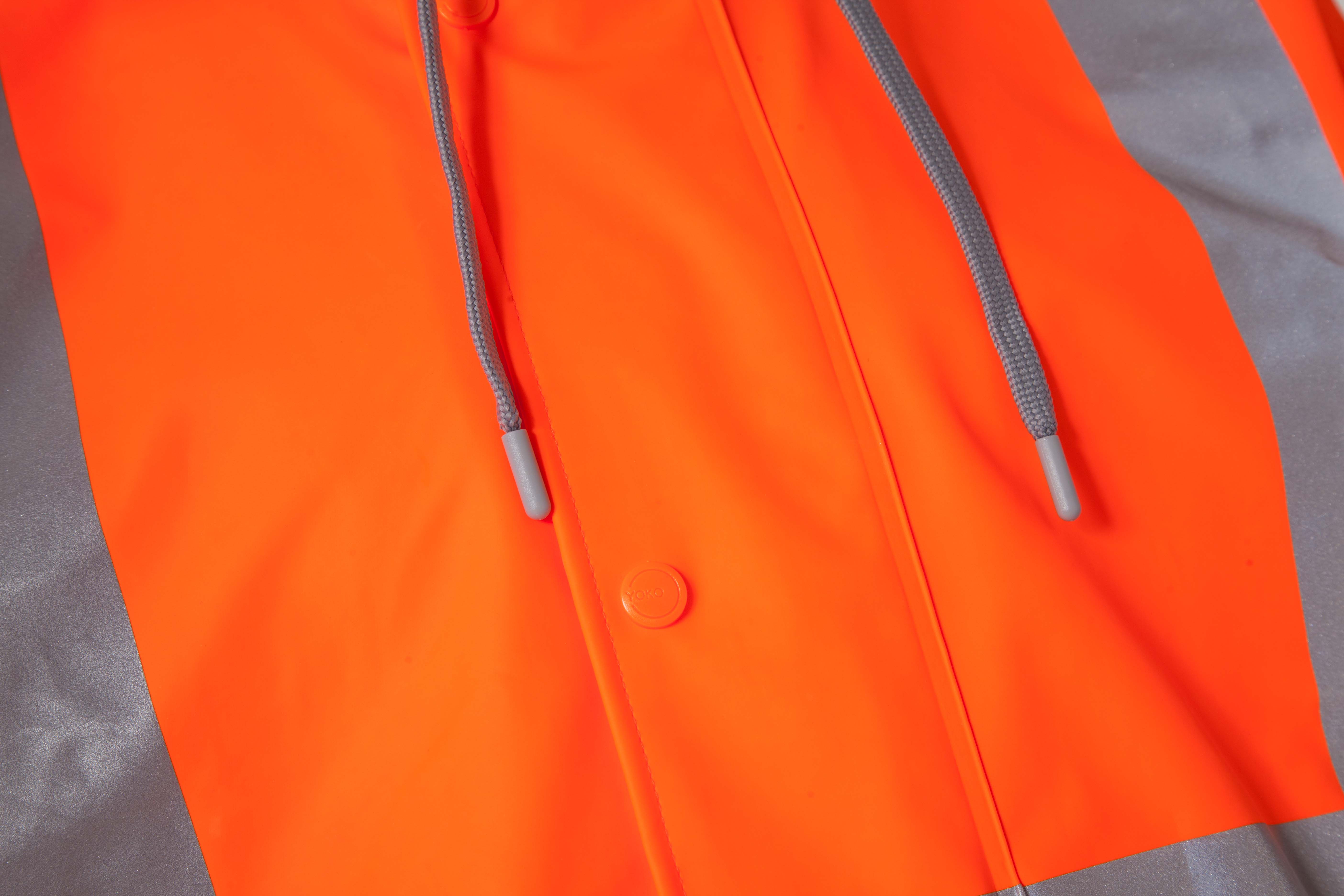 Hi-Vis Soft Flex Breathable Rain Jacket