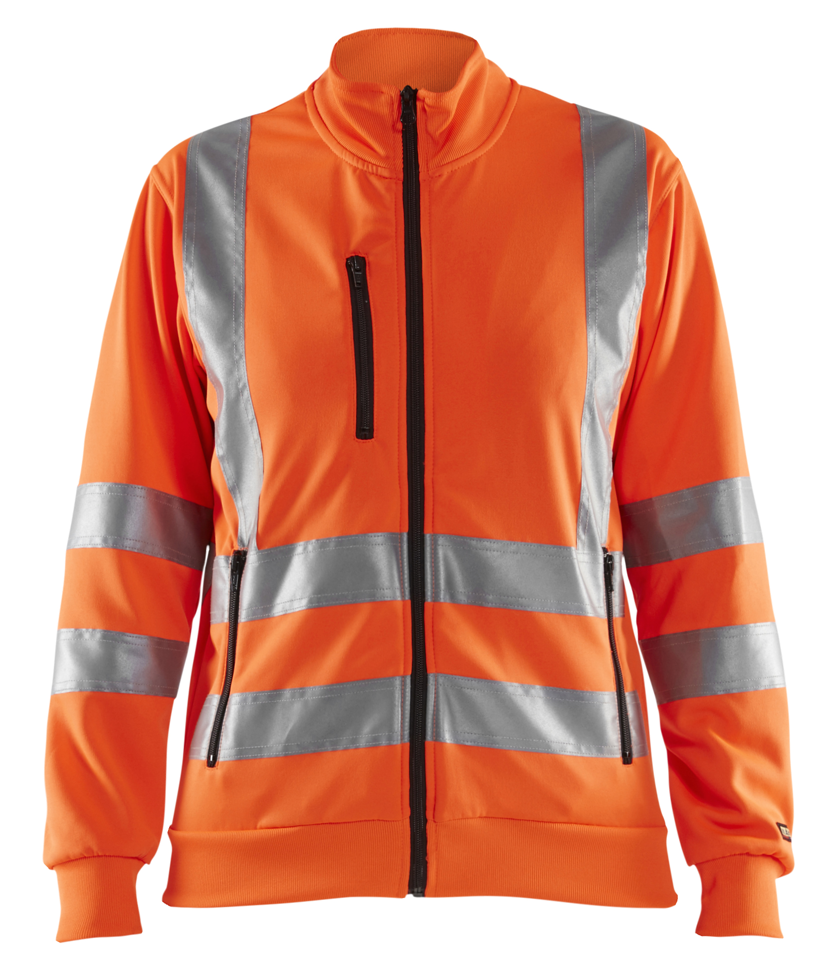 Damen High Vis Sweatjacke