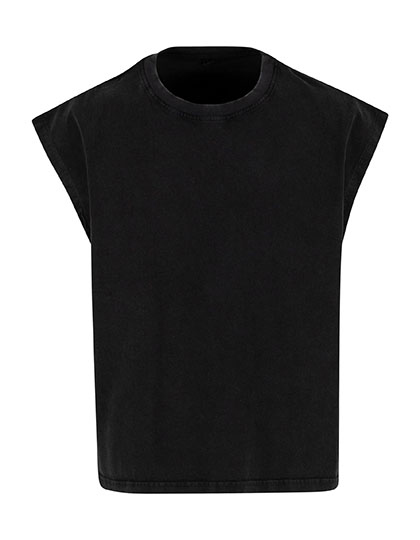 T-Shirt – Vintage Cropped Heavy Sleeveless Tee