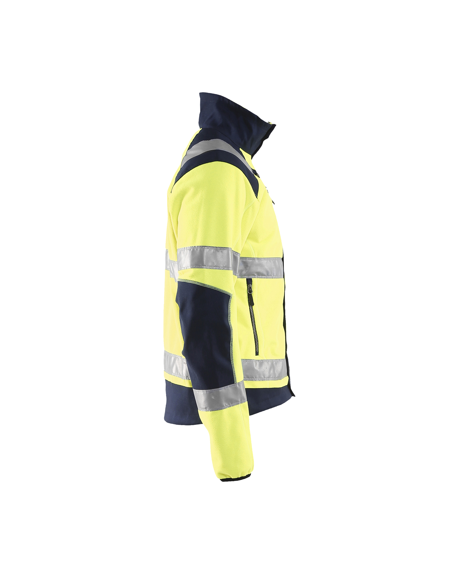 High Vis Fleecejacke winddicht