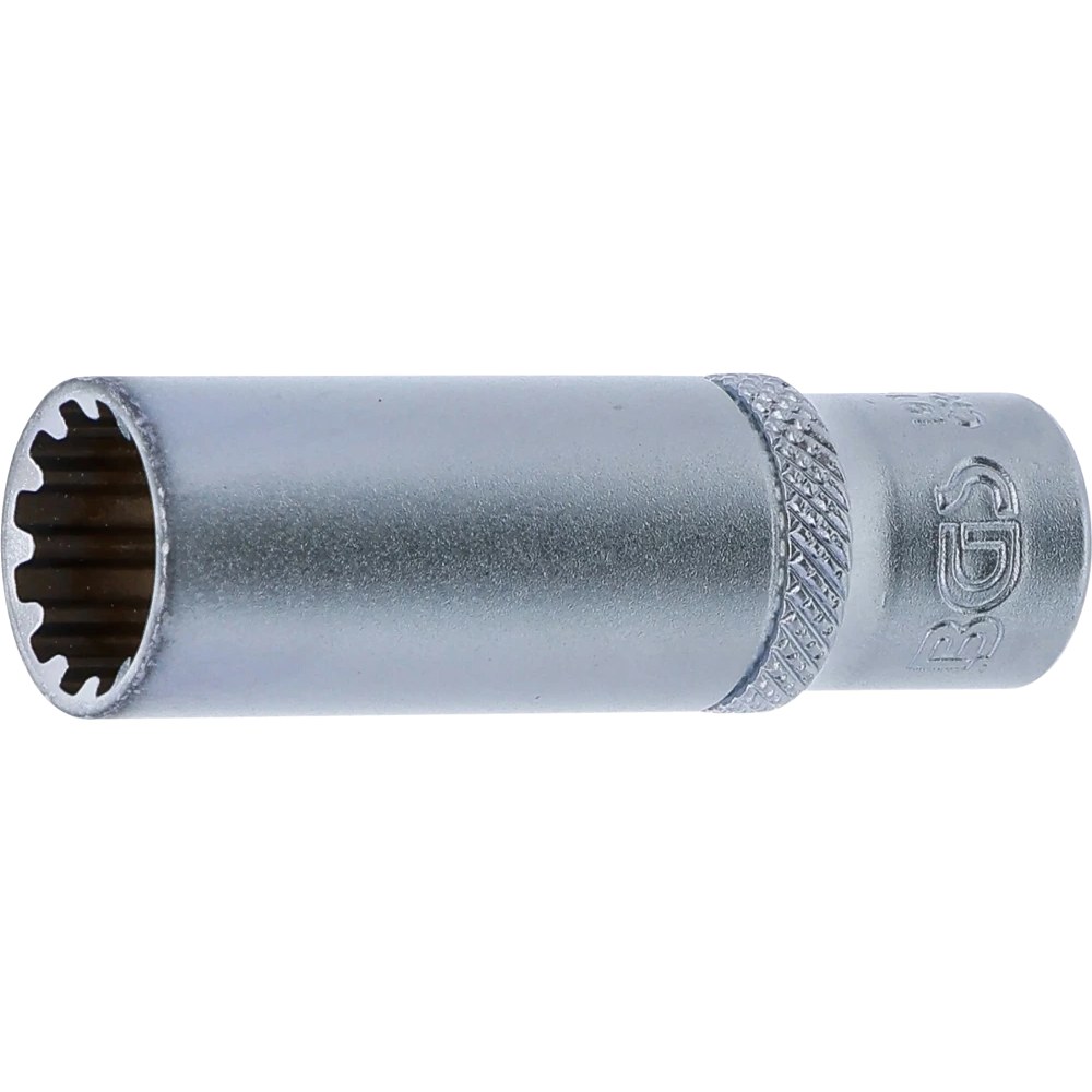 Steckschlüssel-Einsatz Gear Lock, tief, Antrieb Innenvierkant 6,3 mm (1/4"), SW 11 mm