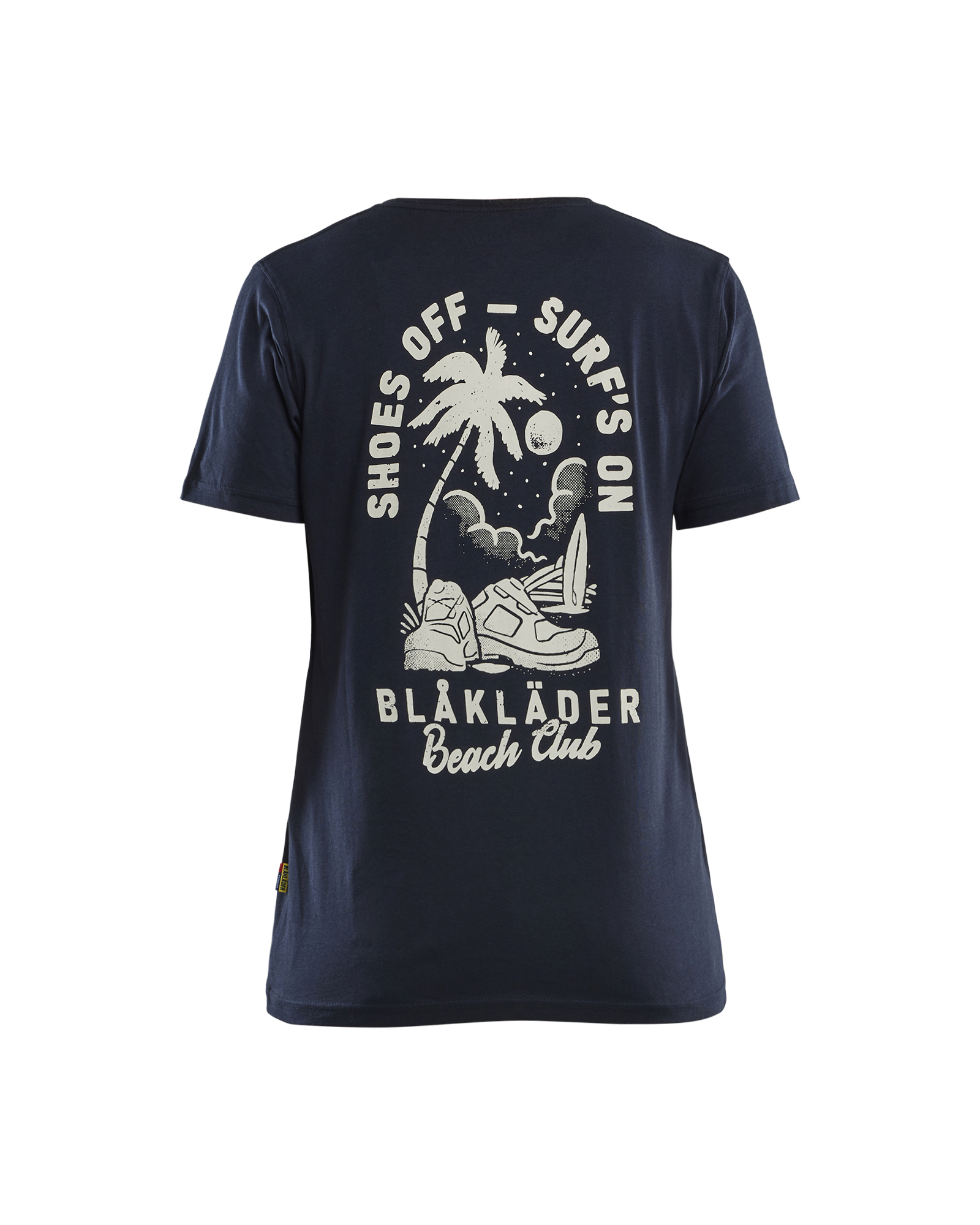 Damen T-Shirt Blåkläder Beach Club