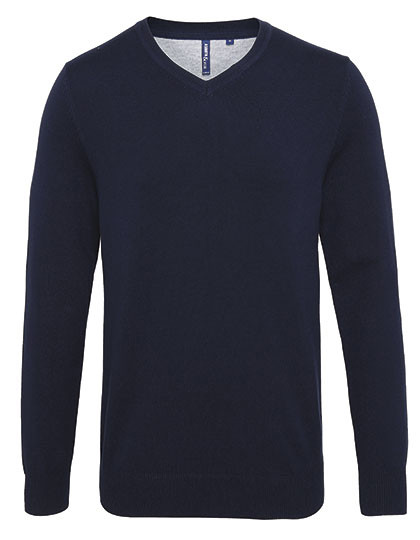Pullover – Men´s Cotton Blend V Neck Sweater