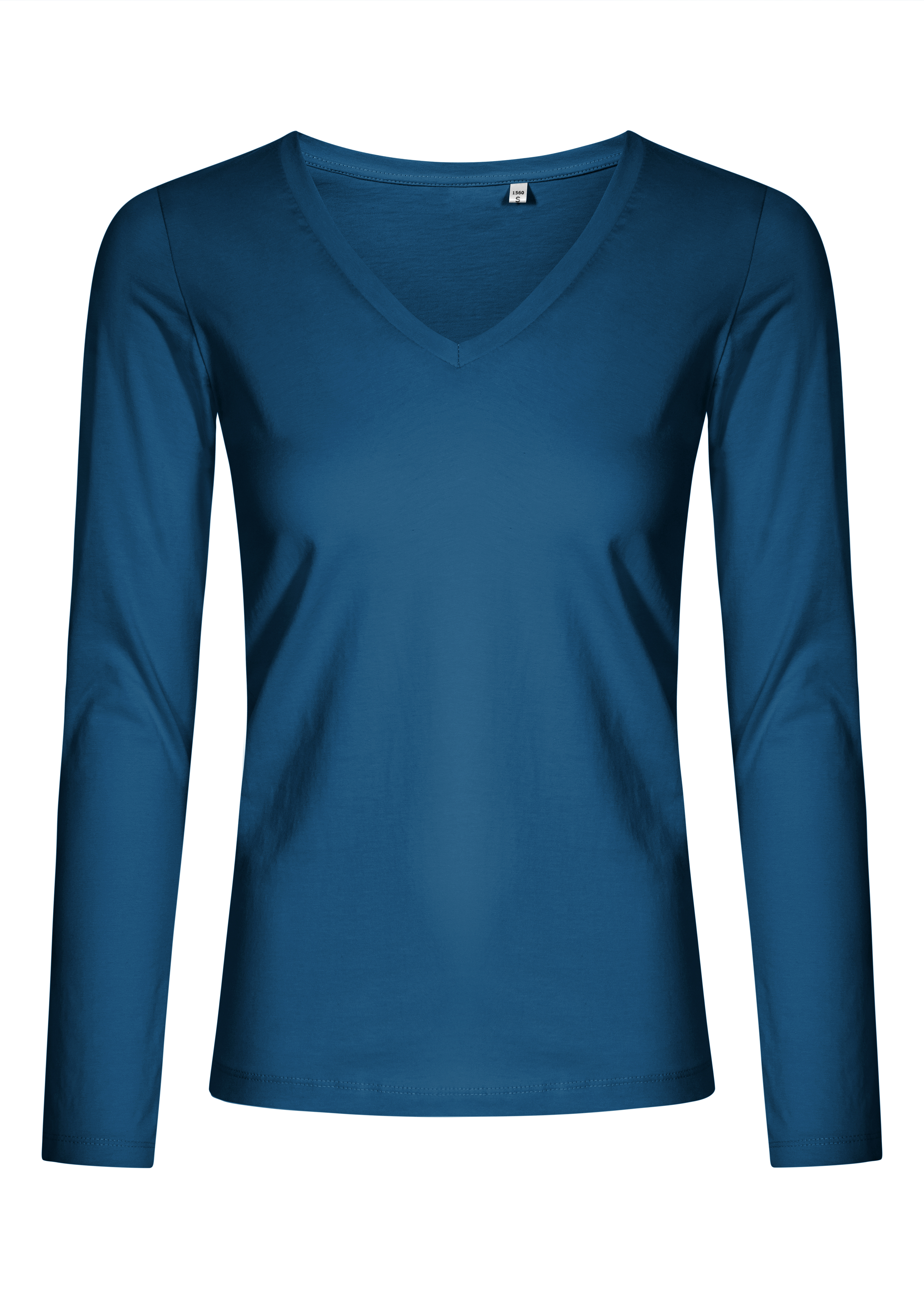 Women´s V-Neck T-Shirt Long Sleeve