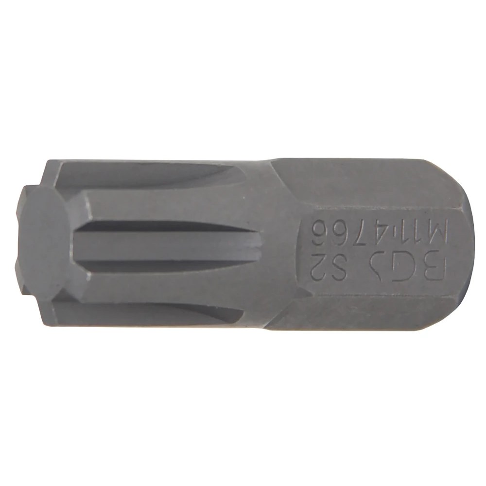 Bit, Länge 30 mm, Antrieb Außensechskant 10 mm (3/8"), Keil-Profil (für RIBE) M11