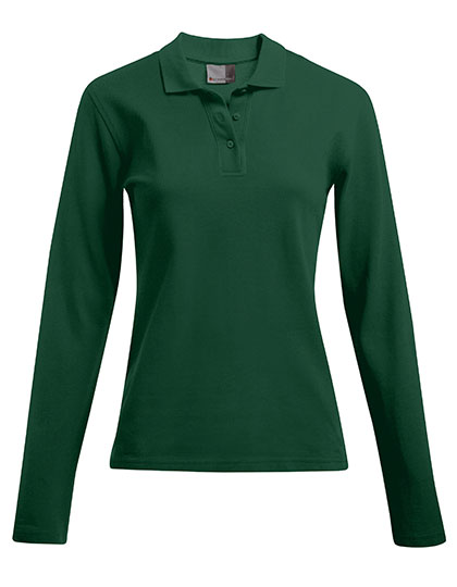 Women´s Heavy Polo Long Sleeve