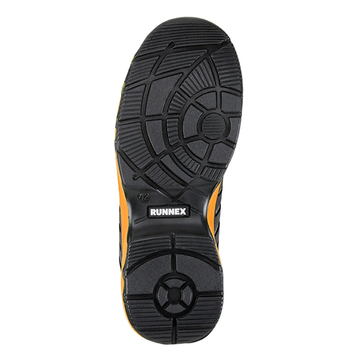 RUNNEX® S1PS-ESD-Sicherheitshalbschuhe FlexStar schwarz/orange