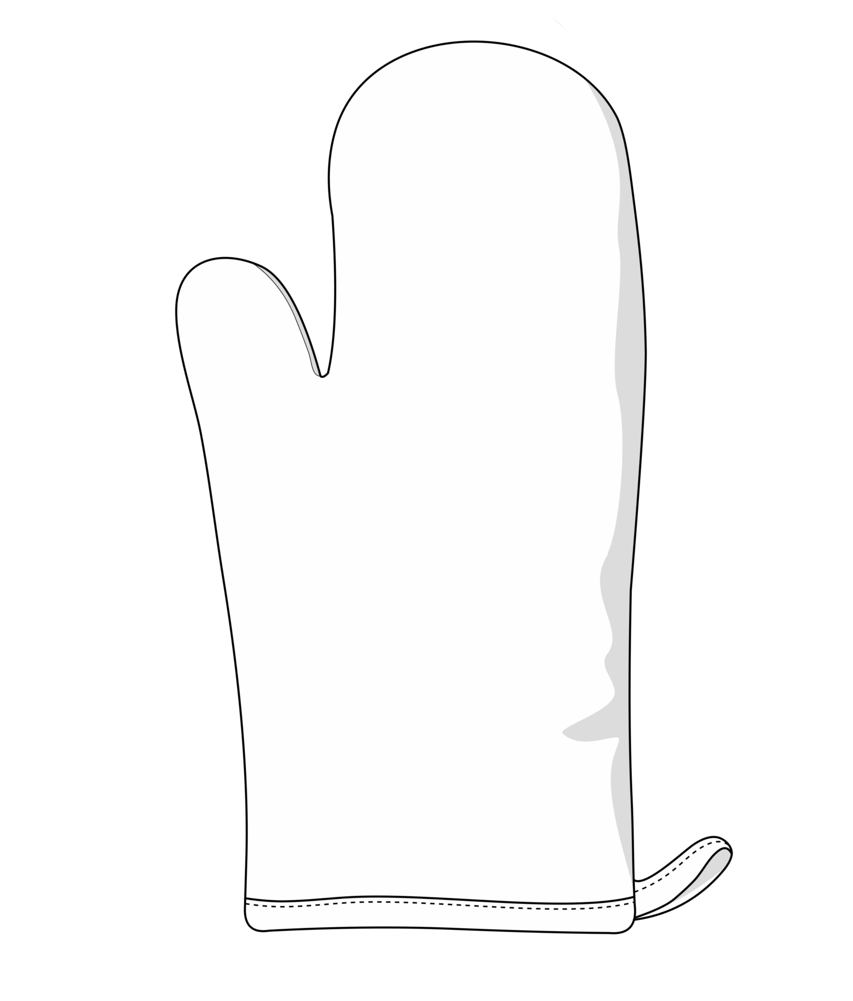 Oven Mitt Sublimation