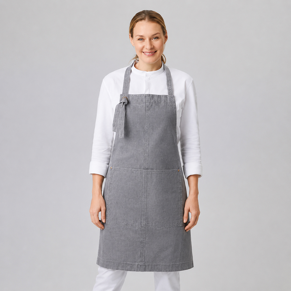 Latzschürze Oxford B 75 x L 90 cm