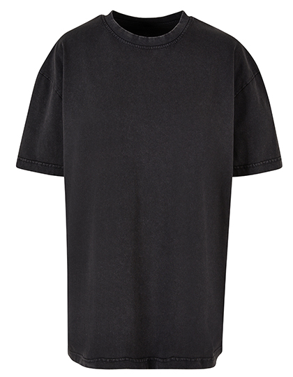 T-Shirt – Ladies Oversized Acid Wash Tee