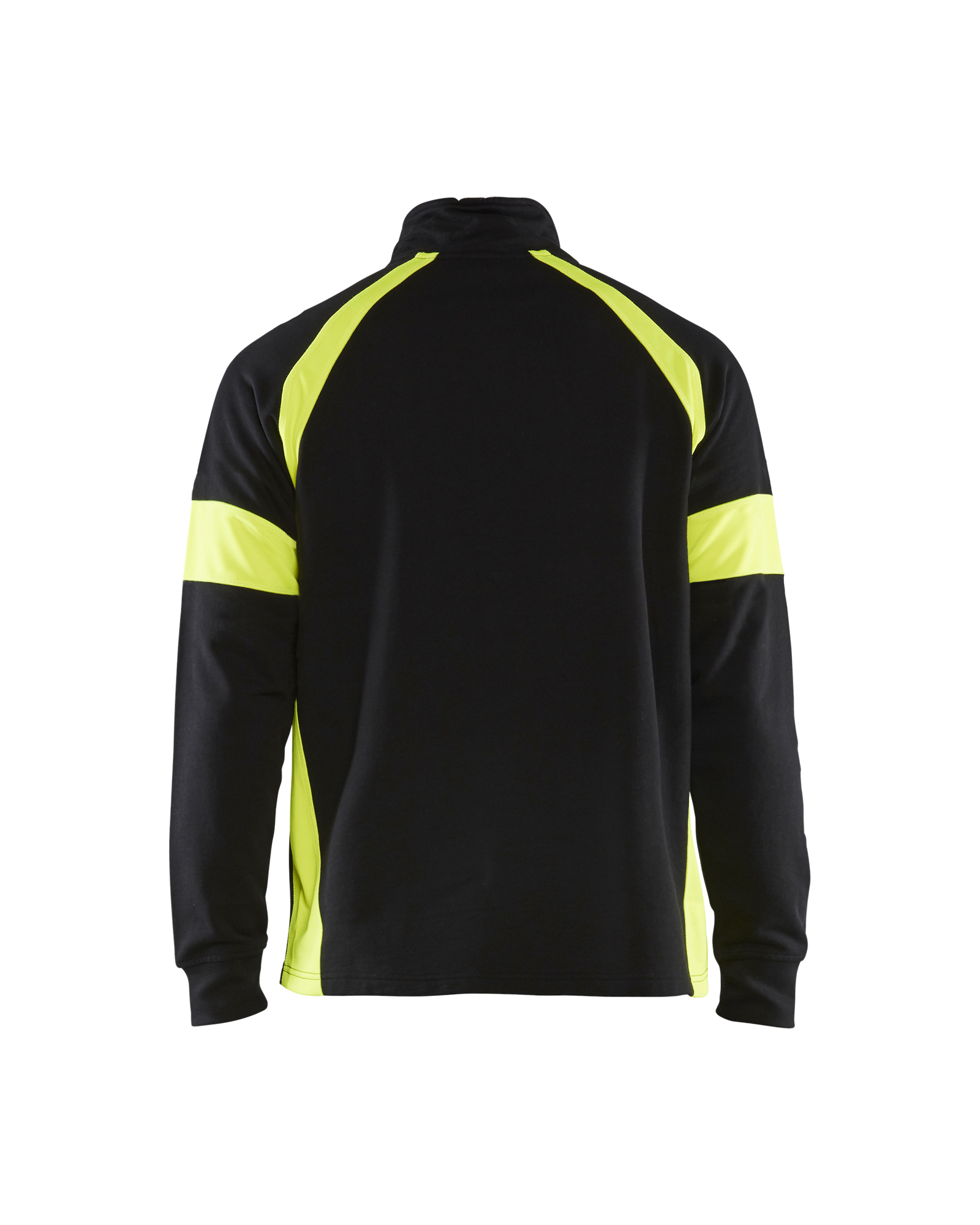 Sweatshirt Half-Zip mit High Vis