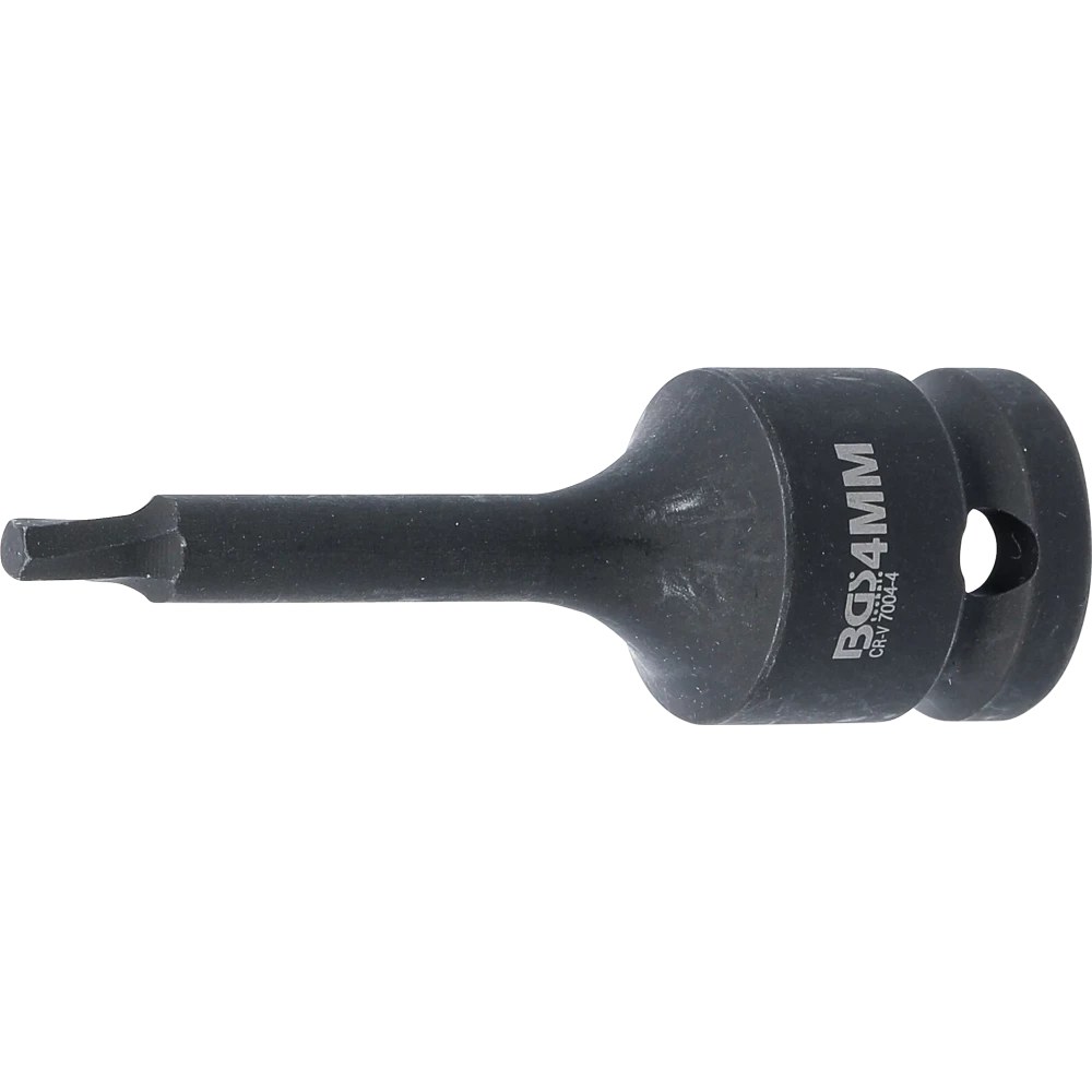 Schraubenausdreher, Antrieb Innenvierkant 12,5 mm (1/2"), für defekten Innensechskant 4 mm