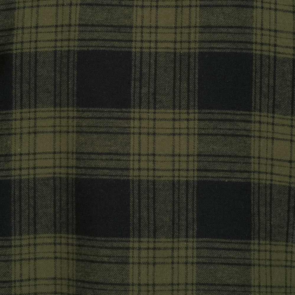 Flanell-Hemd, Oliv/Schwarz Kariert Greensburg