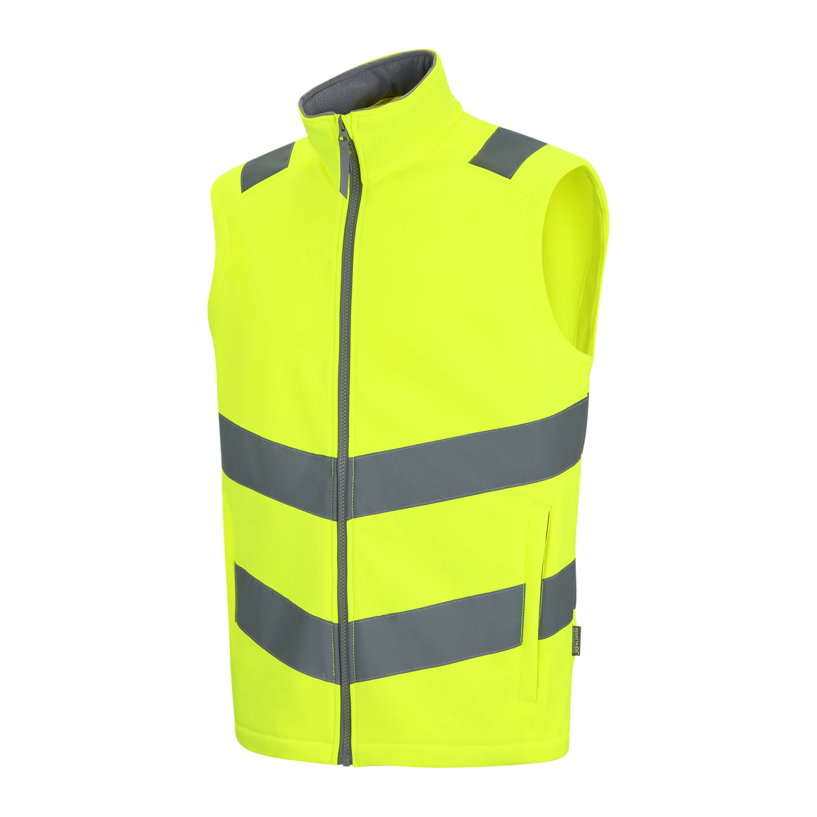 Hi-Vis Pro Contract Ablaze Softshell Bodywarmer