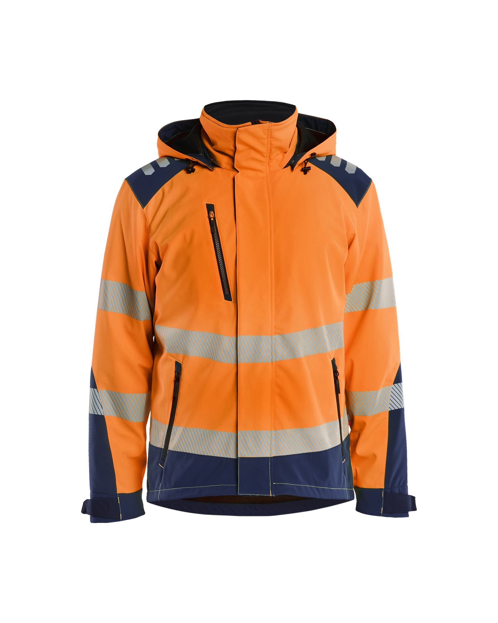 High Vis Softshell Winterjacke