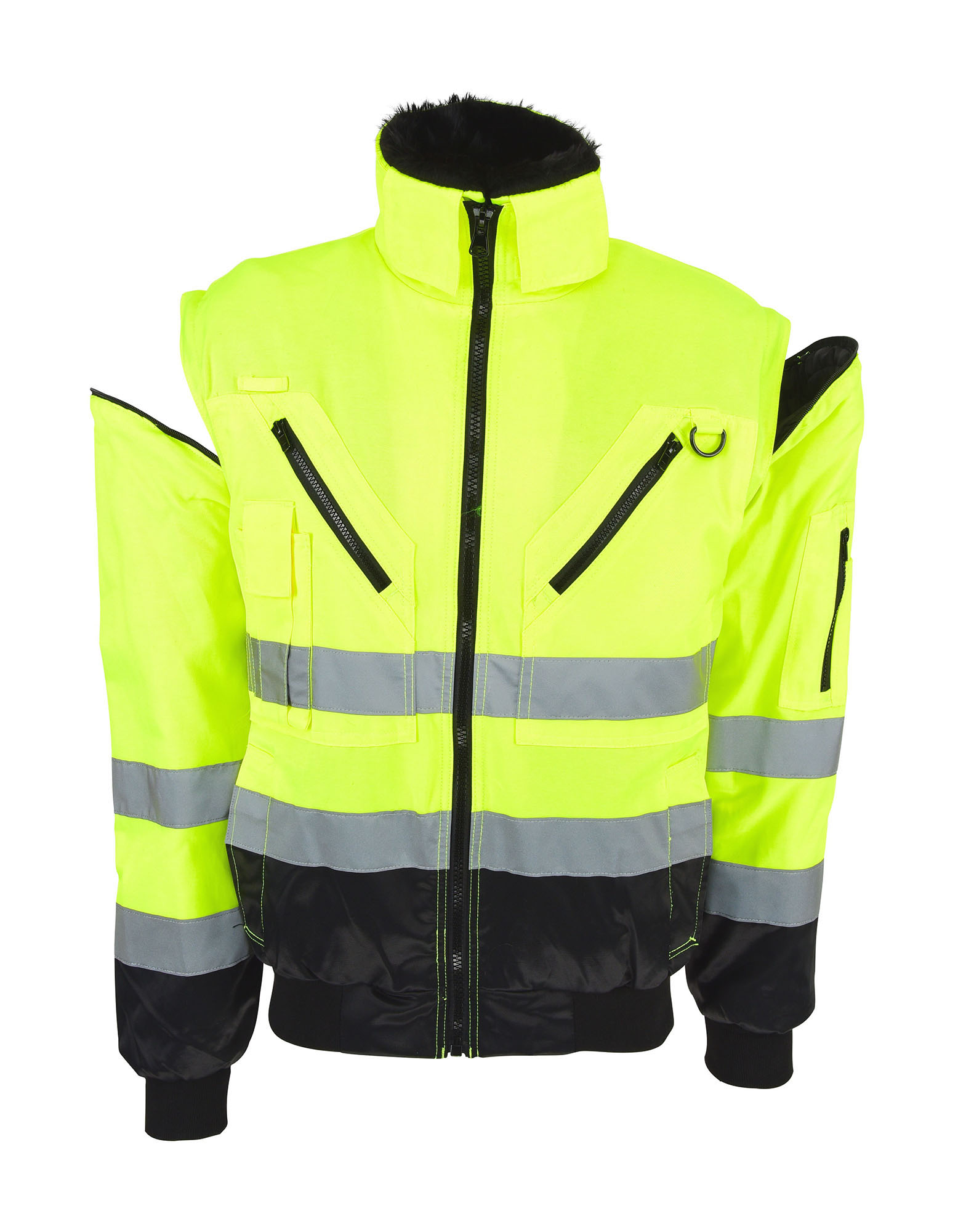 Robust 4-in-1 Hi-Vis Pilot Jacket Oslo