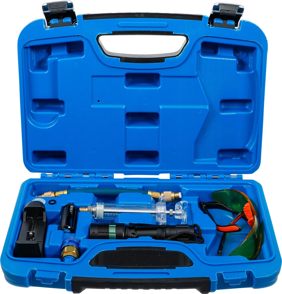 UV-Lecksuch-Taschenlampen-Satz mit Zubehör, für Klimaanlagen