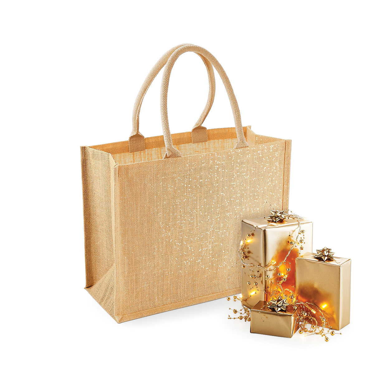Tasche – Shimmer Jute Shopper