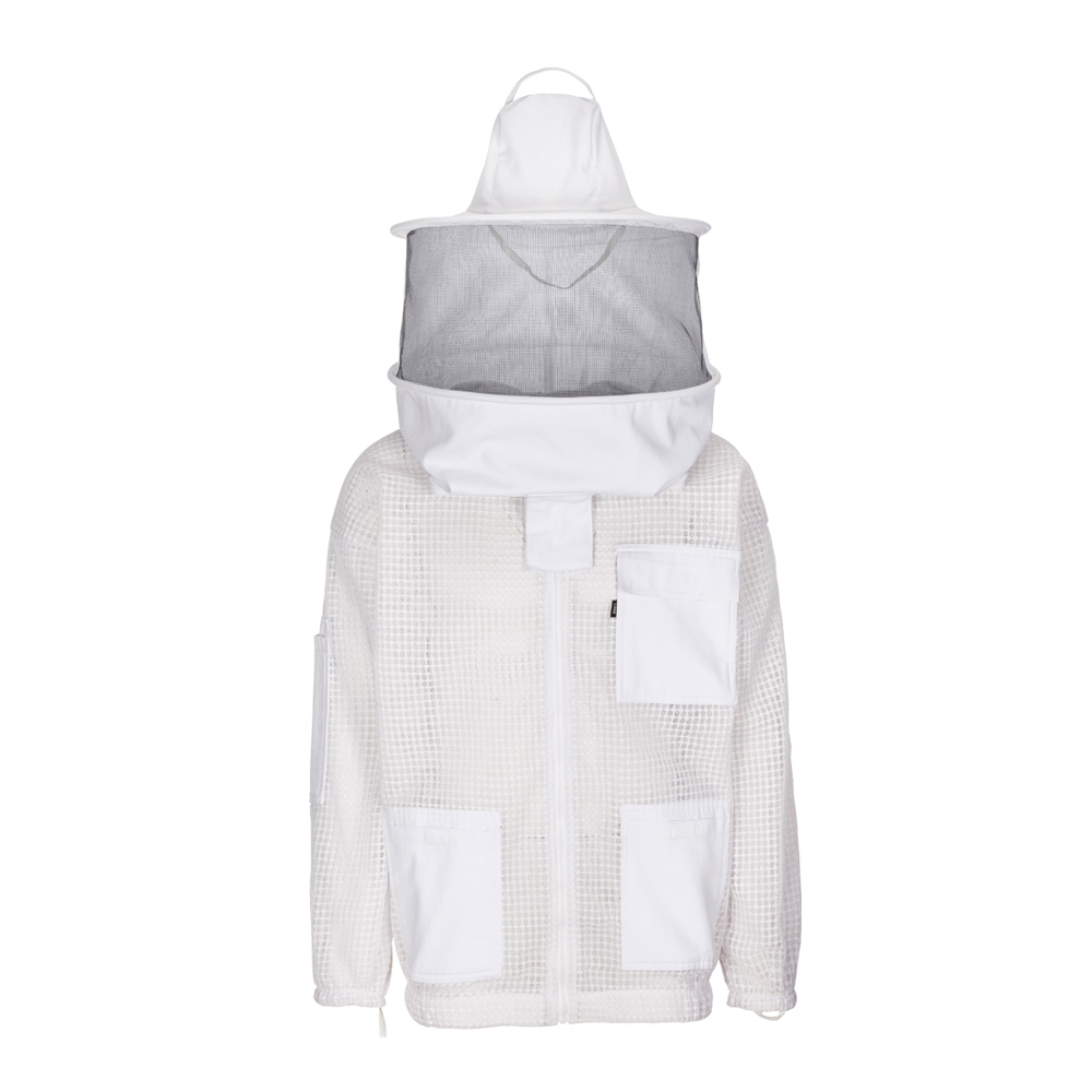 Imkerjacke mit Hut, weiß