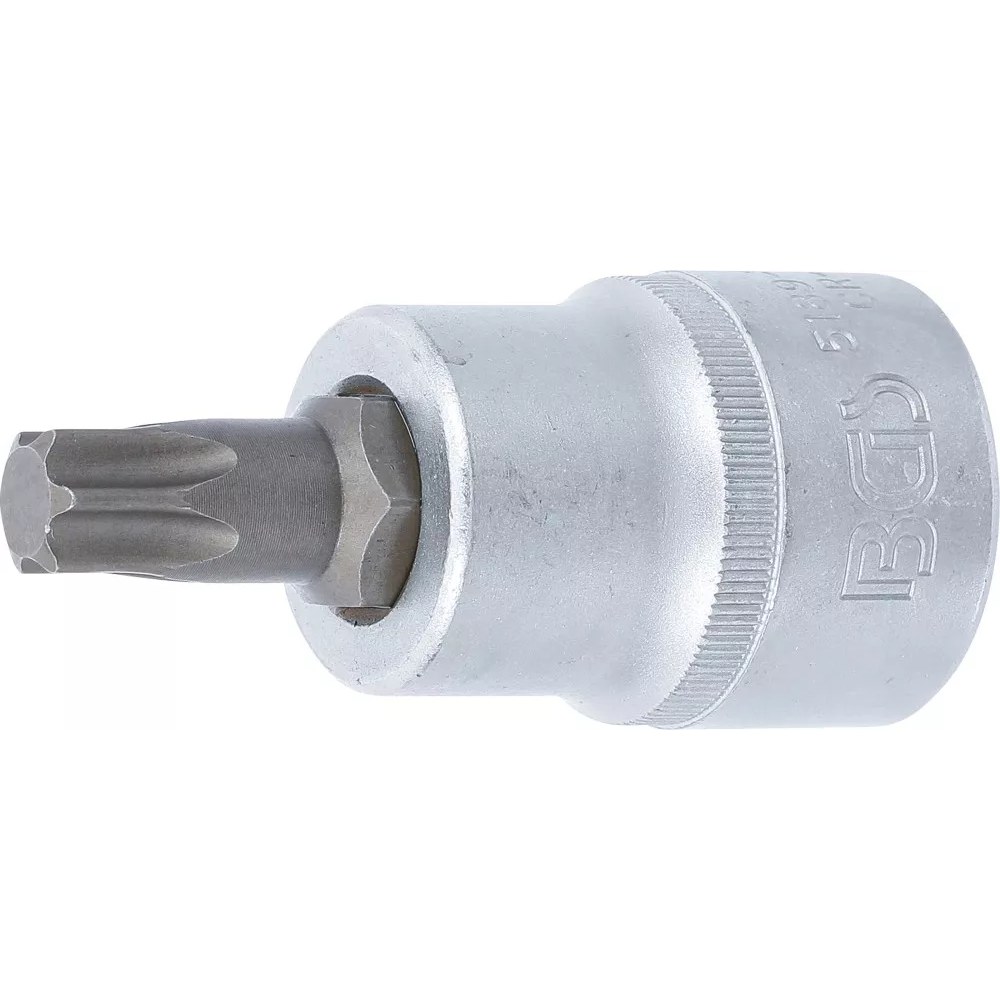 Bit-Einsatz, Antrieb Innenvierkant 20 mm (3/4"), T-Profil (für Torx) T60