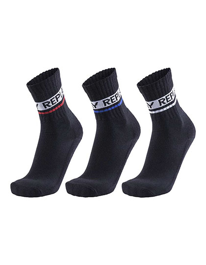 Tennissocken Replay weiß 3er-Pack