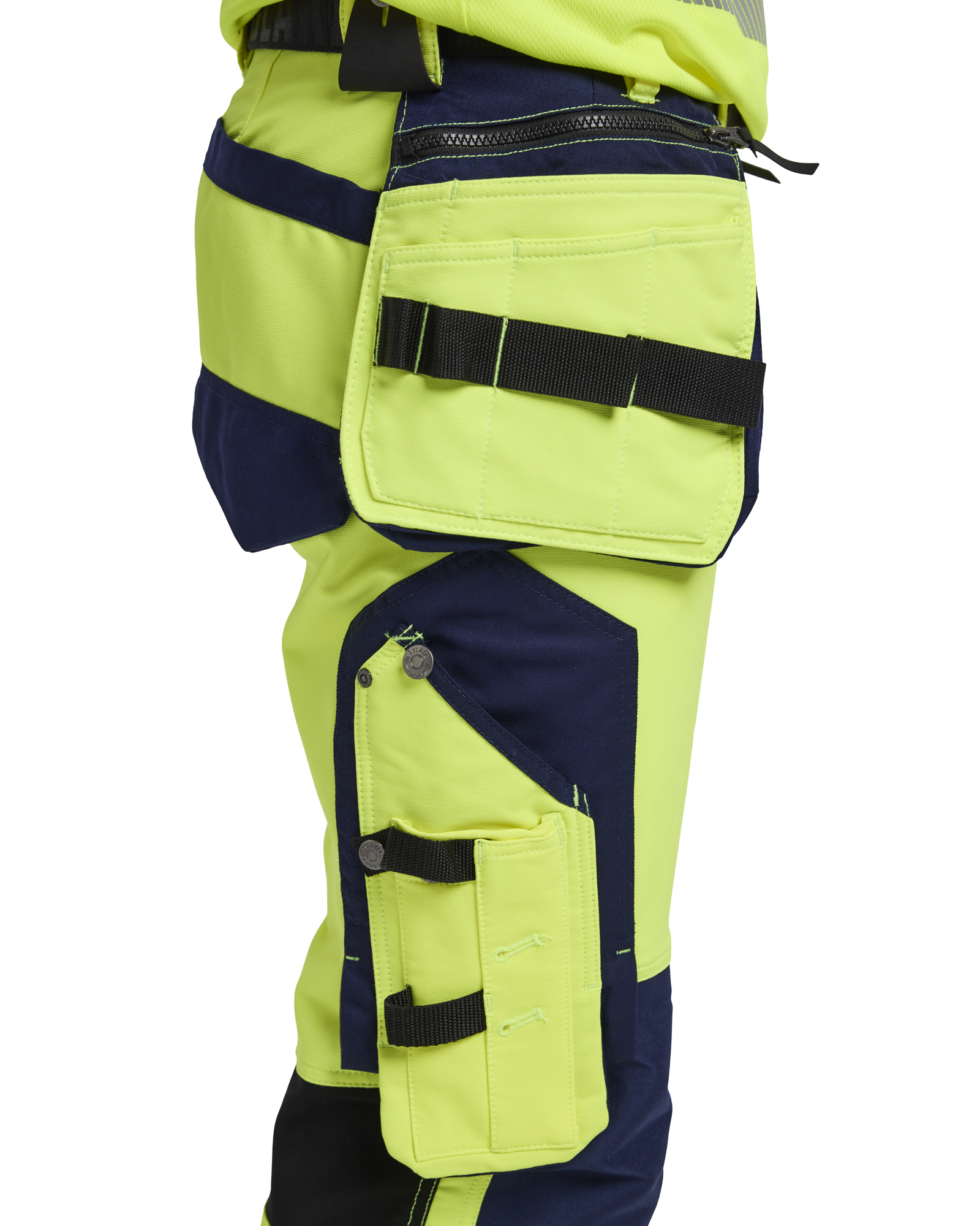 High Vis Arbeitshose 4-Wege-Stretch